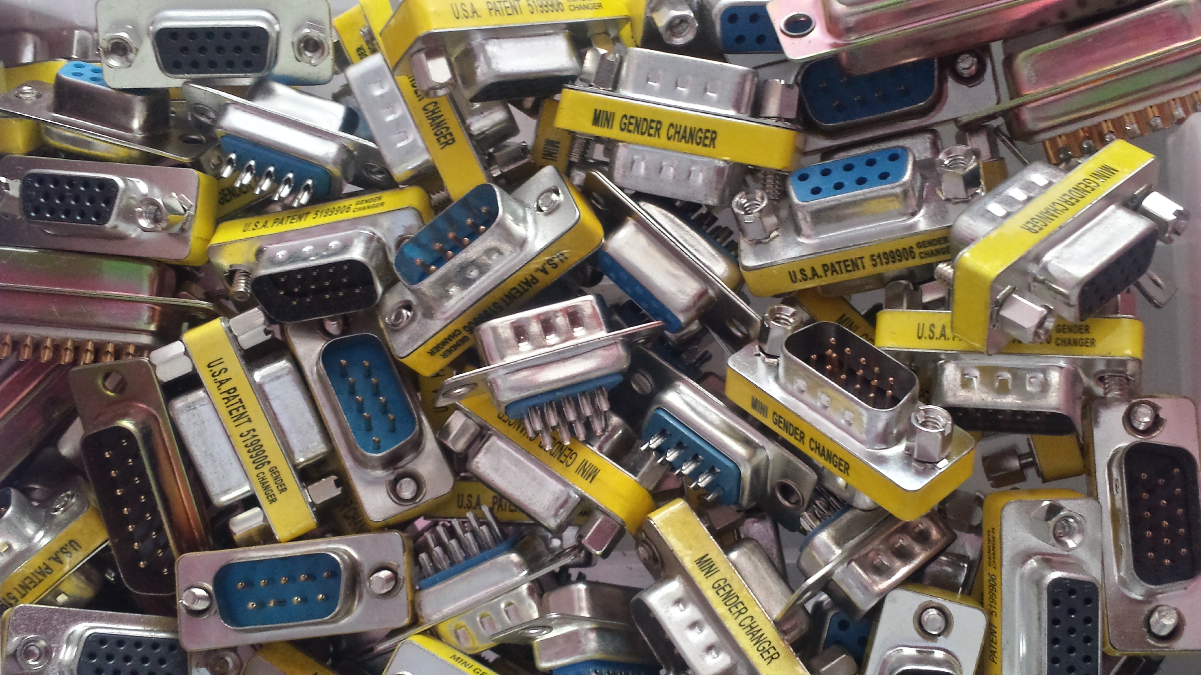 DB9 - 9pin connector female / male