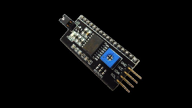 parallel to serial LCD adapter