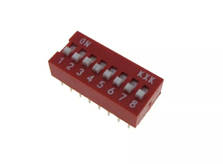 8-position DIP switch